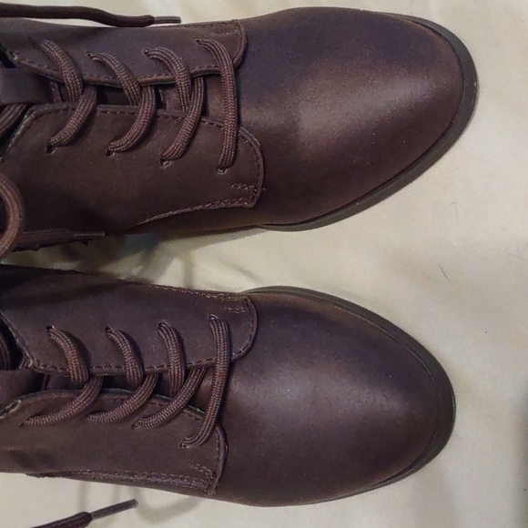 𝅺XOXO Brown Shoe Boots Size 7 - Picture 3 of 8